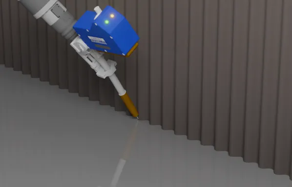 Welding Seam Tracking Sensor with Wide Field of View