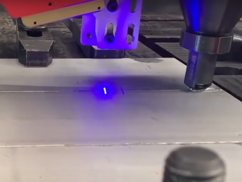 Friction Stir Laser Seam Tracking Welding Video